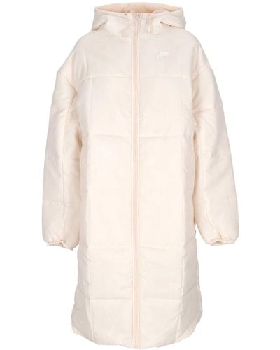 Nike 'Long Down Jacket W Thermic Classic Parka Guava Ice - Natural