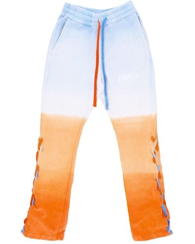 Mauna Kea Degrade' Flare Pants X Triple J Leichte Herren-Trainingshose - Orange