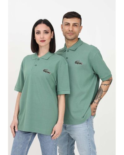 Lacoste T-Shirts Und Polos Grun - Grün