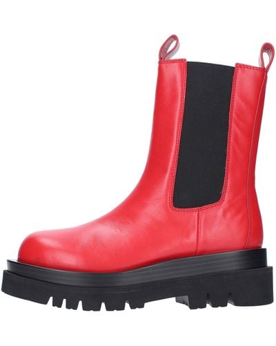 Jeffrey Campbell Rote Stiefel