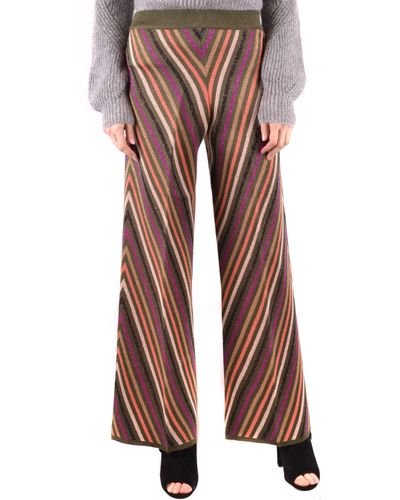 Twin Set Pantalon - Multicolore