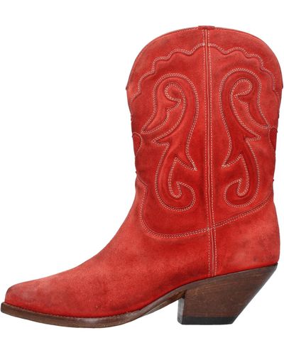 Buttero Boots - Red