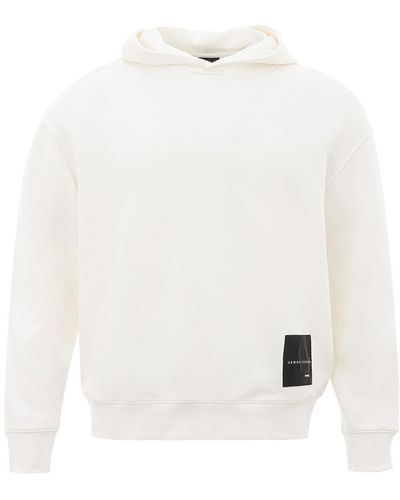 Armani Exchange Weibes Sweatshirt Von - Weiß