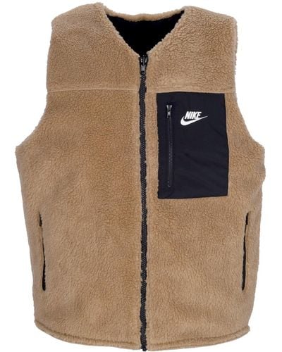 Nike 'Club+ Reversible Winterized Vest Dk Driftwood//Sail - Multicolor