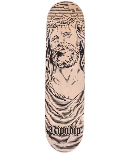 RIPNDIP Lord Savior Nerm Deck Skateboard Deck - Natural
