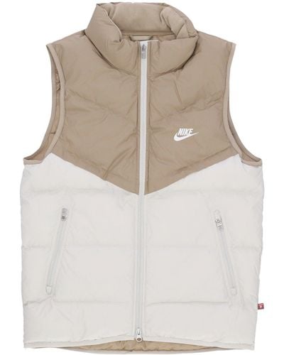 Nike Storm Fit Windrunner Vest Sleeveless Down Jacket - Natural