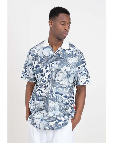 Just Cavalli T-Shirts And Polos - Blue