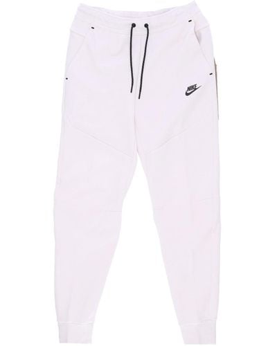 Nike Leichte Trainingshose Herren Sportswear Tech Fleece Pant Phantom/Schwarz - Weiß