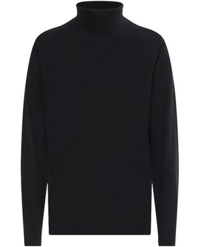 Calvin Klein Black Mens Sweater K10k110420 Well - Blue