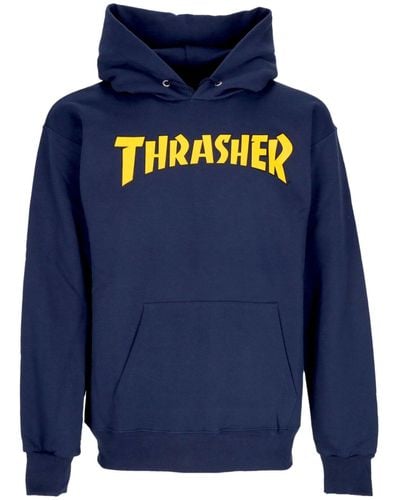 Thrasher 'Hoodie Cover Logo Hoodie - Blue