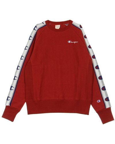 Champion 'Crewneck Sweatshirt - Red
