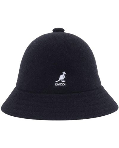Kangol Wool Casual Bucket Hat - Blue