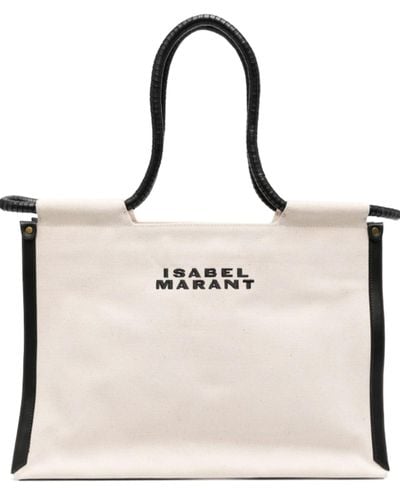 Isabel Marant Taschen... Ecru/Schwarz - Natur