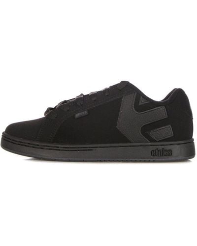 Etnies Fader Dirty Wash Skate Shoes - Black