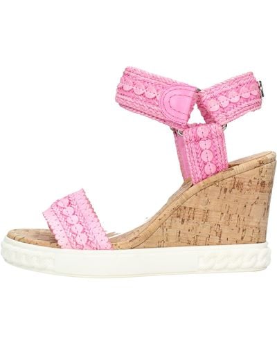 Casadei Hochhackige Schuhe Lac Rosa - Pink