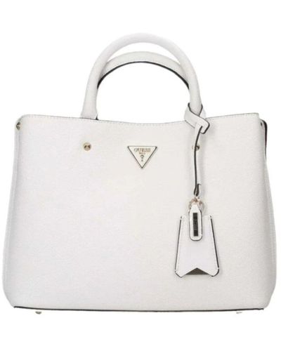 Guess Jeans Bianco Poliuretano Women Handbag