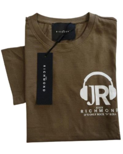 John Richmond John Richmond Herren T-Shirt - Grün