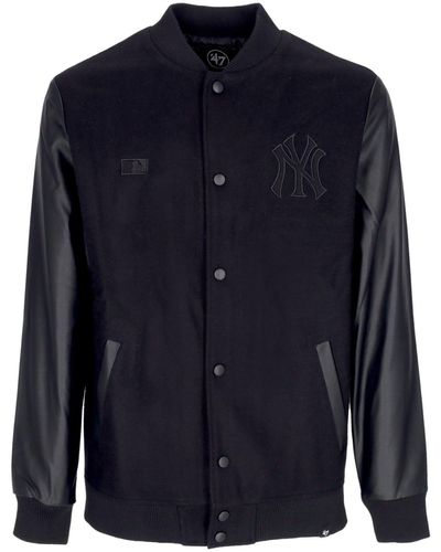 '47 College Jacket Mlb Hoxton Jacket Neyyan - Blue