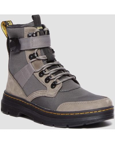 Dr. Martens Combs Tech Ii Fleece-lined Casual Boots - Black