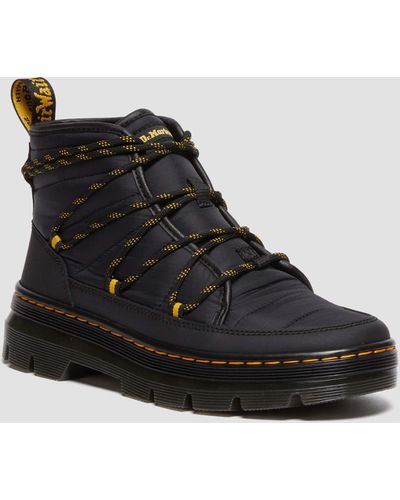 Dr. Martens Combs Padded Casual Boots - Black
