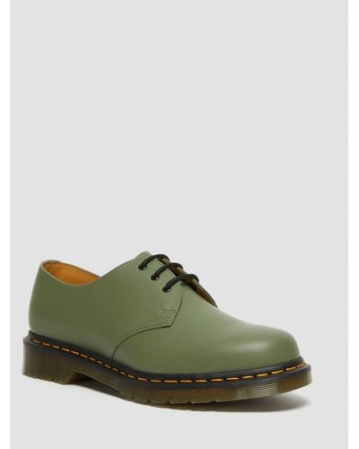 Dr. Martens 1461 smooth pelle scarpe verde