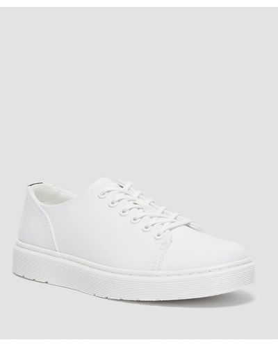 Dr. Martens Zapatos dante casual en lona - Blanco