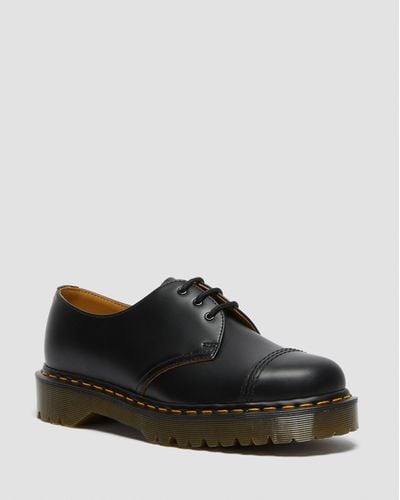 Dr. Martens 1461 Bex Smoother Leather Oxford Shoes - Black