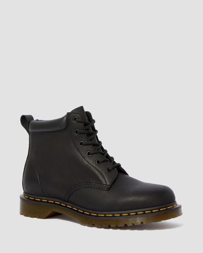 Dr. Martens 939 Ben Boot Leather Lace Up Boots - Black