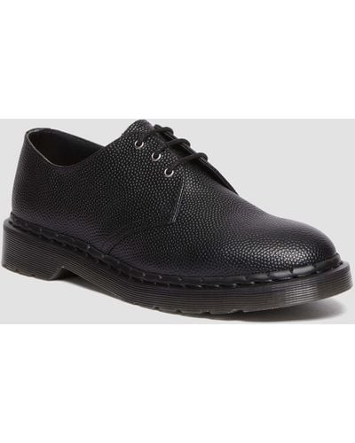 Dr. Martens 1461 Pebble Grain Leather Oxford Shoes - Black