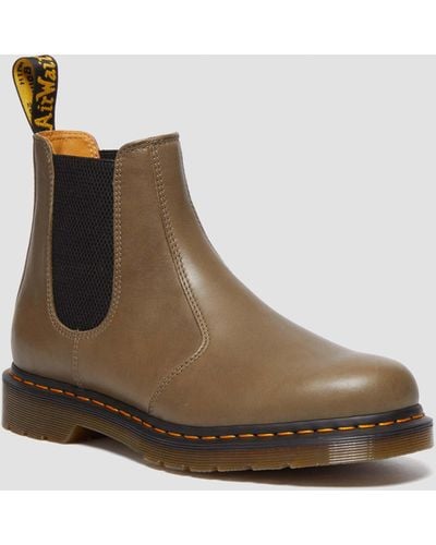 Dr. Martens 2976 Carrara Leather Chelsea Boots - Brown