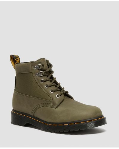 Dr. Martens 101 Streeter Extra Tough Ankle Boots - Green