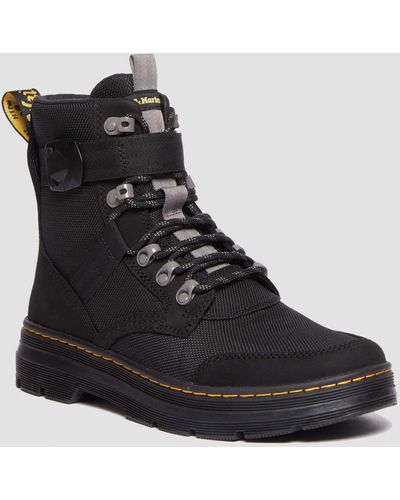 Dr. Martens Boots combs tech ii doublées de polaire - Noir