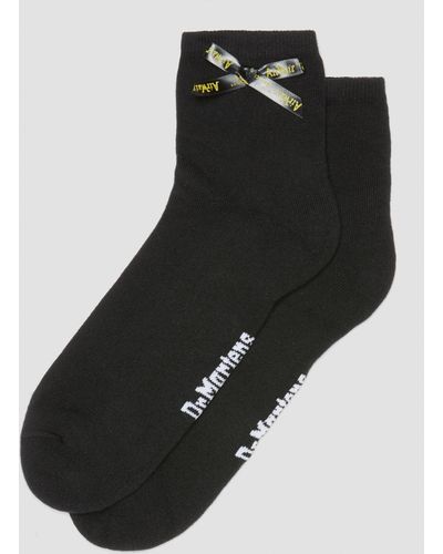 Dr. Martens Ankle Bow Socks - Black