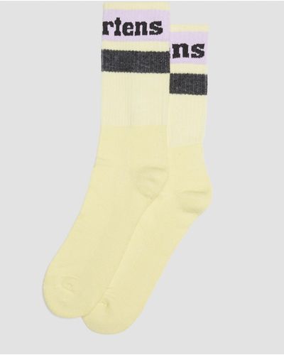 Dr. Martens Athletic Logo Socks - Yellow