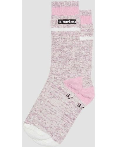 Dr. Martens Marl Organic Socks - Pink