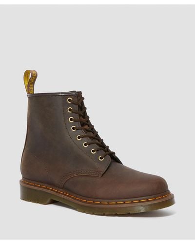 Dr. Martens Https://www.trouva.com/it/products/dr-martens-1460-crazy-horse-boots-dark-brown - Marrone