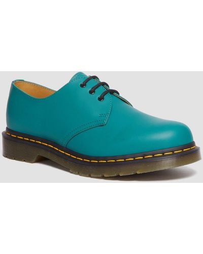 Dr. Martens 1461 Smooth Leather Shoes - Green