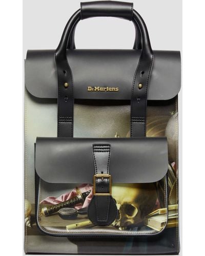 Dr. Martens The National Gallery Harmen Steenwyck Leather Backpack - Black
