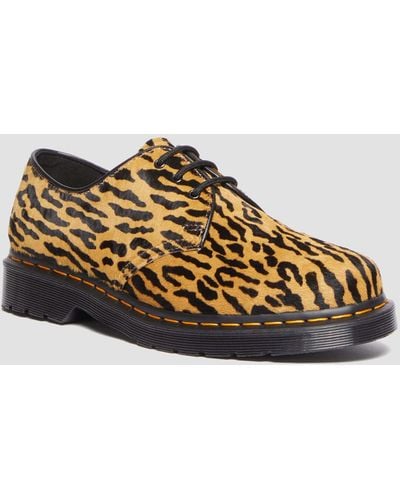 Dr. Martens 1461 Hair-on Wacko Maria Shoes - Brown