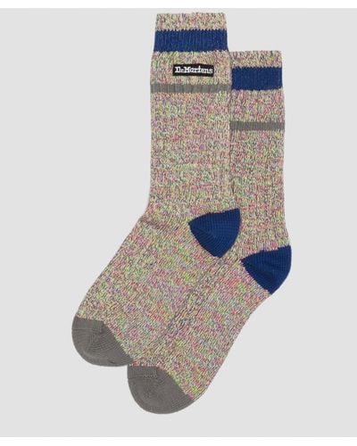 Dr. Martens Marl socks, größe: s/m - Blau