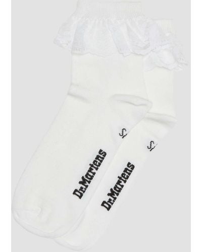 Dr. Martens Frill Organic Cotton Socks - White