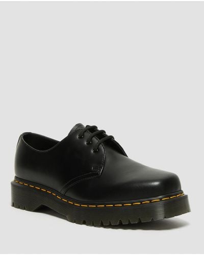 Dr. Martens 1461 Bex Squared Toe Leather Shoes - Black