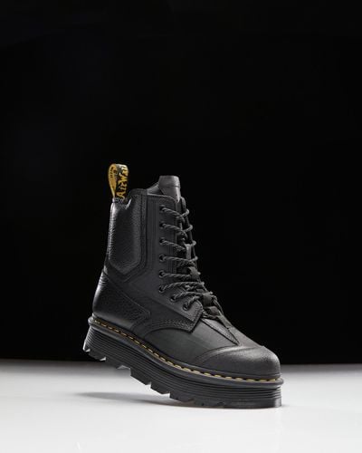 Dr. Martens 1460 Beta Zebzag Boots - Black