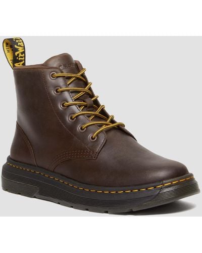 Dr. Martens Crewson Crazy Horse Leather Chukka Boots - Brown