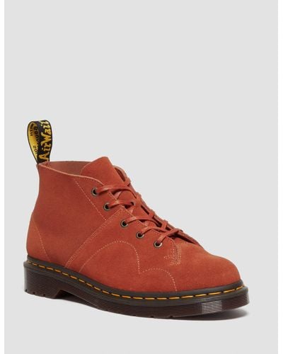 Dr. Martens Ante botas church monkey en - Rojo