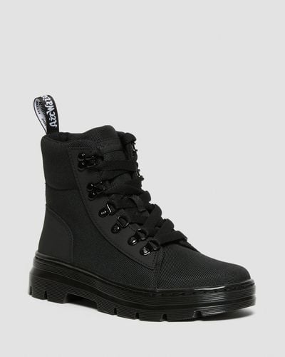 Dr. Martens Combs Poly Casual Boots - Black