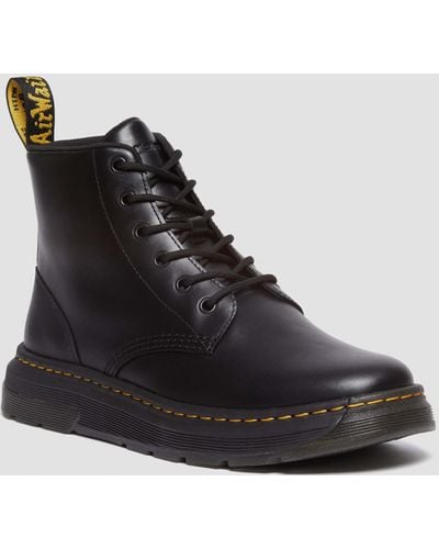 Dr. Martens Crewson Chukka Lace Up Leather Boots - Black
