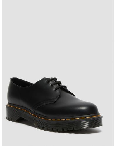 Dr. Martens 1461 Quad Platform Shoes - Black