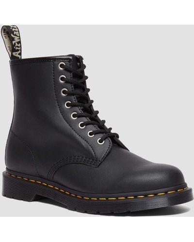 Dr. Martens 1460 Genix Nappa Reclaimed Leather Lace Up Boots - Black