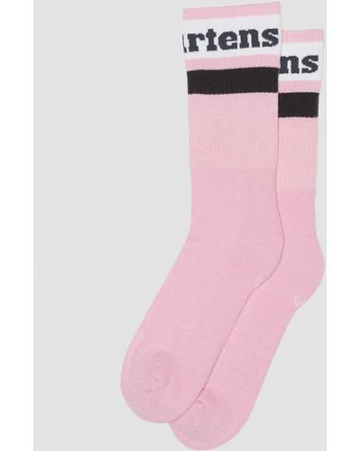 Dr. Martens Athletic Logo Cotton Blend Socks - Multicolor